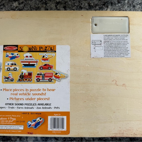 Melissa & Doug Musical Instruments Sound Puzzle - Picture 6 of 7